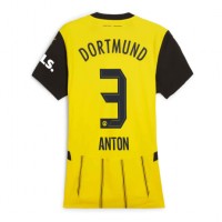 Borussia Dortmund Waldemar Anton #3 Hjemmedrakt Dame 2024-25 Kortermet